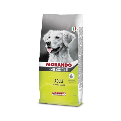 Morando Professional All Breeds Adult Dog, bütün cins yetkin itlər üçün quru yem, quzu ilə, 15 kq